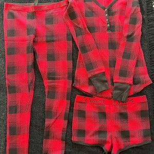 3 piece pajama lounge set - Size M - never worn